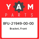 8FU-21949-00-00 Yamaha Bracket, Front 8FU219490000, New Genuine Oem Part. Fixed Price $24.57.
