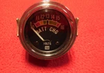 Vintage Stewart Warner 1/8" 10 - 16 Volt Battery Charging Gauge 12V Adjustable. Fixed Price $85.00.