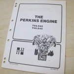 Hyster Forklift Perkins TV8.540 640 Engine Repair Shop Service Manual Diesel. Fixed Price $33.75.