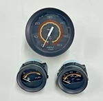 Nos Older Style Faria Boat 3 Gauge Set 6000 Rpm Tach Fuel-oil **light Blemishes*. Fixed Price $49.95.