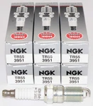 6 Pack Genuine Ngk 3951 V-power Spark Plugs TR55 Ford Gm Mazda Isuzu. Fixed Price $23.18.