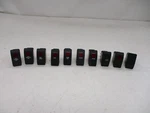Carling Technologies Illuminated Rocker Switch Set Of (10) Black Marine Boat. Fixed Price $64.95.