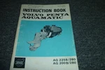 1975 Volvo Penta Aquamatic AQ200B Engine AQ280 Stern Drive Operator Manual Xz. Fixed Price $147.77.
