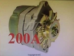 200 High Amp Chevy Delco 10SI Series Marine Hd Alternator Mercruiser 1-WIRE Jeep. Fixed Price $199.00.