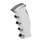 United Pacific 70805B Gearshift Knob, Chrome, Pistol Grip, Thread-on, 1/2"-13. Fixed Price $51.82.