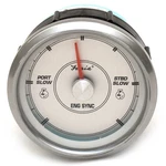 Faria Boat Diesel Synchronizer Gauge SY9771A 3 1/4 Inch Dual Engine. Fixed Price $125.70.
