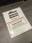 Mercruiser Service Manual #18 Gm V-6 262 Cid 4.3L Marine Engines 1992. Fixed Price $37.50.