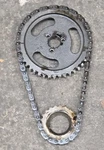 Mercruiser 470 Bbl. 224 Cid 6218037 Thru 6916778 Timing Gears & Chain Set Used. Fixed Price $75.00.