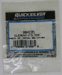 New Quicksilver Mercury Marine Boat Oem Filter Element Part No. 804195. Fixed Price $14.99.