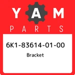 6K1-83614-01-00 Yamaha Bracket 6K1836140100, New Genuine Oem Part. Fixed Price $29.99.