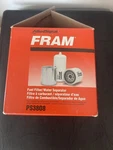 Fuel Water Separator Filter Fram PS3808, New, Old Stock. Fixed Price $12.90.