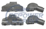 Exhaust Manifold And Riser Kit For Volvo Penta V6 Pre 94, AQ175, AQ205, 431, 432. Fixed Price $861.21.