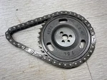 Volvo Penta Oem 3854319 3852685 Timing Chain & Gear Low Hours. Fixed Price $74.00.