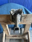 1994 Johnson Evinrude Erc 25 Hp Stern, Swivel Brackets, Clamps, Lower Mount Read. Fixed Price $85.00.