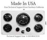 Cummins 4000 Rpm Programmable Diesel Engine Instrument Panel W/ Sending Units. Fixed Price $849.99.