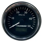 Yanmar 164100-50100, Marine Black Hour Tachometer Gauge 5000RPM 12/24V. Fixed Price $284.99.