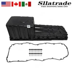 1PC Oil Pan With Gasket 18X Drain Plugs Front Sump For Detroit Diesel DD15. Fixed Price $400.99.
