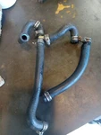 Renault Couach Marine RC8D Hoses. Fixed Price $25.00.