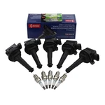Denso Ignition Coils Iridiumtt Spark Plugs 0.04 Kit For Volvo 2.3 2.4 2.5 L5. Fixed Price $227.95.