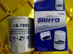 Sierra 4-STROKE Oil Filter 18-7895, Replaces Omc 5035703, Suzuki 16510-93J00. Fixed Price $7.99.