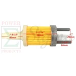 In-tank 4-7/8 Fuel Filter For Yanmar L40E L40AE L48AE Diesel Engine 114350-55120. Fixed Price $5.99.