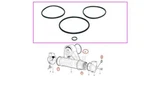 Replace Volvo Penta AQ120-AQ170 Oil Cooler Seal Marine Engines 925092 925255. Fixed Price $20.60.