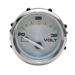 Faria Boat Volt Meter Gauge VP7103A Kronos Silver 2 Inch. Fixed Price $25.10.
