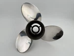 Evinrude Johnson Rebel Stainless Steel Propeller 15 1/4 X 19 Rh Standard 763990. Fixed Price $224.95.