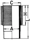 Kolbenschmidt Cylinder Liner For Deutz-fahr Iveco Magirus-deutz 9,6 16,0 F6L413F. Fixed Price $227.46.