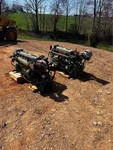 Detroit Diesel 671 Turbo Marine Engine Pair W/ Allison Gears. Fixed Price $11500.00.