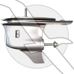 Volvo Penta Sx-a Sx-d Sterndrive Complete Lower Unit Outdrive 1.66/1.97 Ratio. Fixed Price $6299.99.