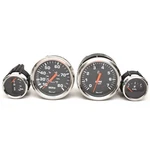 Faria Boat Euro Mercury Outboard Gauges Black Silver (set Of 4). Fixed Price $225.70.
