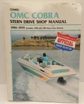 Clymer Omc Cobra Boat Motor Repair Service Guide 1986-1993 Stern Drives. Fixed Price $69.99.
