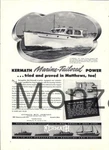 1947 Kermath Sea-mate Marine Engine Ad. Fixed Price $9.95.