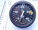 Faris Tachometer Gauge Rpm X100 Faria TD9682C Working. Fixed Price $75.00.