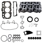 Complete Cylinder Head Assy & Full Gasket Set For Yanmar Engine 3TNV80F. Fixed Price $390.99.