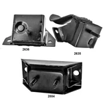 Engine Motor Mounts & Trans. 3PCS Set Ford F-150 87-88 L6 4.9L. Fixed Price $65.00.