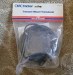 New Omc Outboard Marine Corp Boat Transom Mount Transducer Part No. 174065. Fixed Price $28.95.