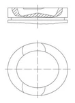Mahle Piston For Renault Volvo C-serie D-serie Kerax K-serie Premium 20577661. Fixed Price $497.96.