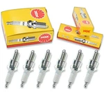 Pcs Ngk Standard Spark Plugs For 1991-1993 Alfa Romeo 164 3.0L V6 Engine Yn. Fixed Price $25.66.