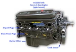 5.7L Vortec Volvo Penta Base Marine Engine (1996-LATER) Brand New!. Fixed Price $5679.00.