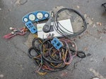 Evinrude Johnson Omc Concealed Side Mount Controls With Harness And Gauges. Fixed Price $175.00.