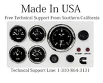 Cummins Marine Engine Instrument Panel 4000 Rpm Programmable Tachometer. Fixed Price $749.99.