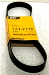New Caterpillar 141-7116 Ribbed Alternator Serpentine Belt Oem Genuine 203B. Fixed Price $40.00.