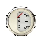 Faria Boat Trim Gauge GP4526A Misty Harbor Inch Silver White. Fixed Price $25.10.