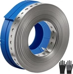 Galvanized Metal 3/4" X 100 Ft, Heavy Duty Hanger Strapping With Hol. Fixed Price $34.90.