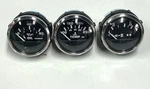 Nos Faria Euro Boat Marine 3 Gauge Set Oil Temp Trim (mercury) *no Fuel Or Volt*. Fixed Price $59.95.