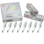 Pcs Ngk Laser Iridium Spark Plugs For 2000-2009 Jaguar Xkr 4.0L 4.2L V8 Wn. Fixed Price $105.93.