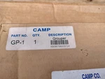 Camp GP-1 Grouper Zinc Comes With 20' Galvanized Wire Rope Electrical Connector. Fixed Price $40.00.