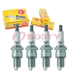 Pcs Ngk Standard Spark Plugs For 1981-1989 Isuzu I-mark 1.5L 1.8L L4 Ju. Fixed Price $19.80.